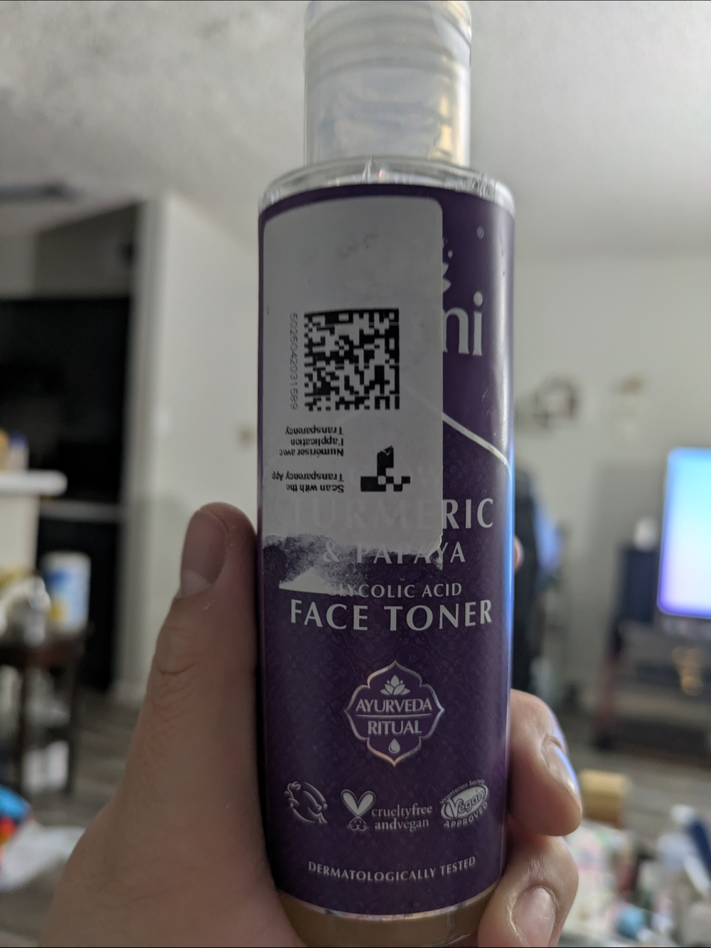 Purple Turmeric & Papaya Glycolic Acid Face Toner